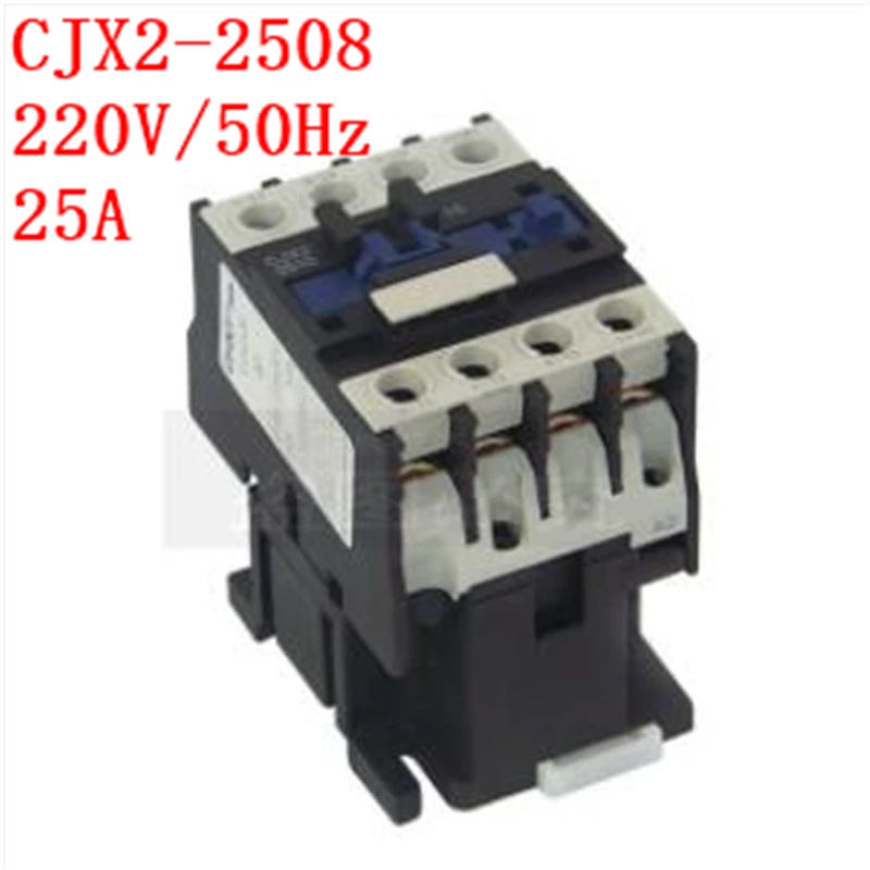 Контактор за променлив ток CJX2-2508 220 v/50 Hz 25A