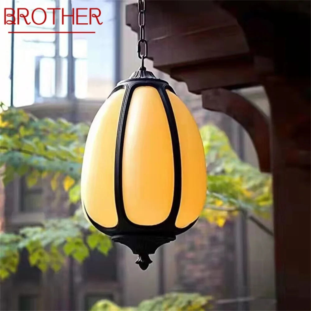 Лампа LED светлина доломит БРАТ класически привесной на открито водоустойчивый за декорация на дома: коридор