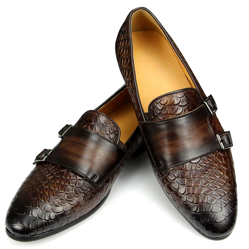 Лека луксозен мъжки обувки от висококачествена естествена кожа, дишащи лоферы в британския стил, универсална тенденция на сватбени бизнес обувки без закопчалка