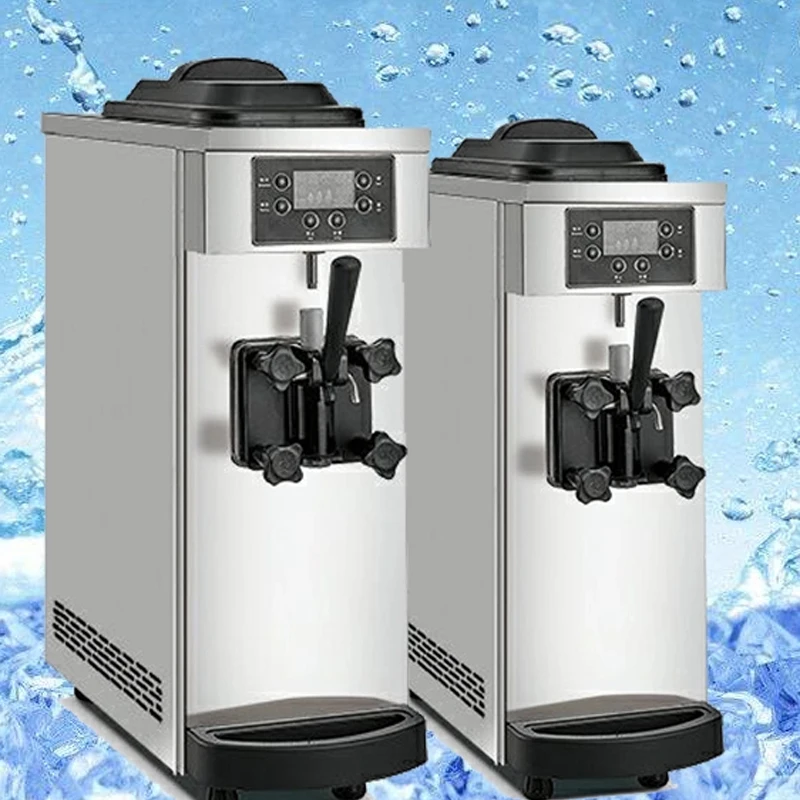 Машина за сладолед, неръждаема Стомана, машини за сладолед на вкус машини за сладолед, на най-новия вкус на голям екран докосване дизайн single мек