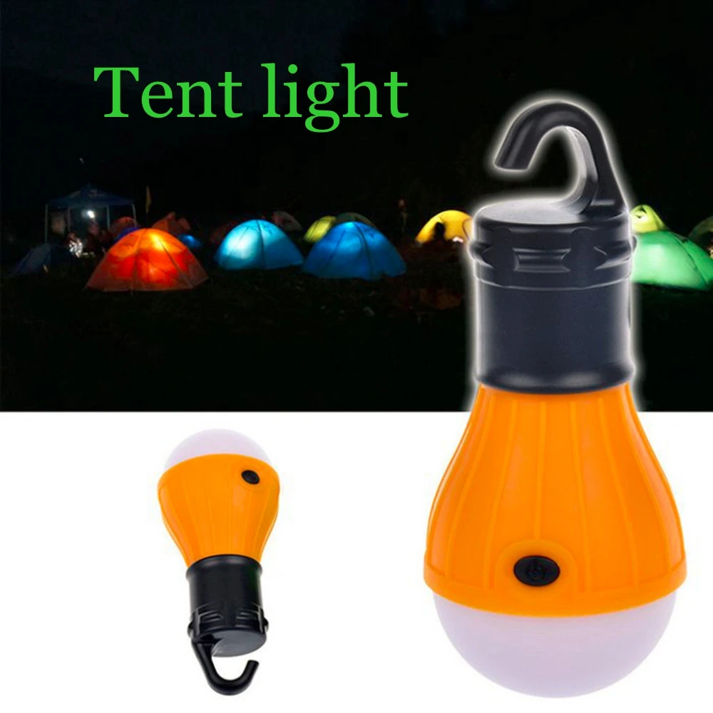 Мини Преносим Фенер Отбивка крушка на батерии къмпинг открит Къмпинг палатка аксесоари Открит плаж, палатка светлина