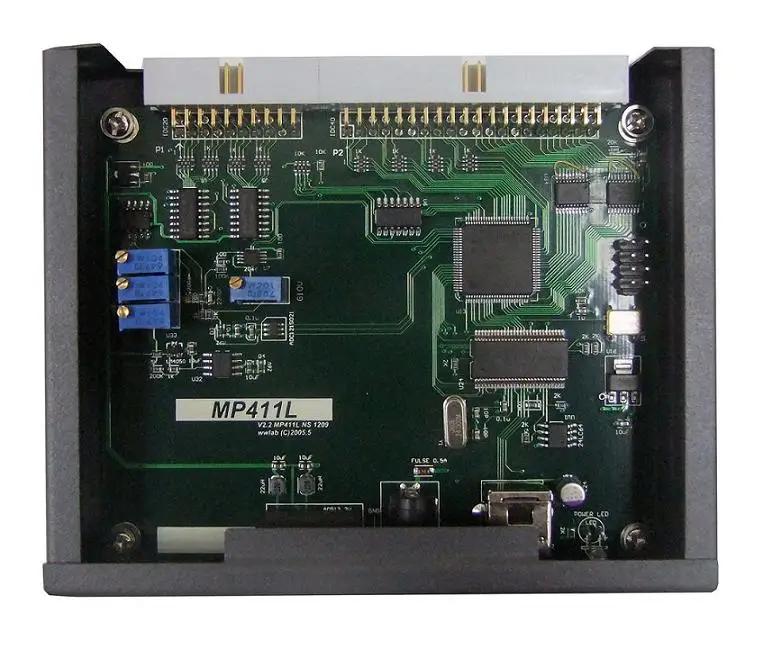 Модул АД гуми USB MP411L 16-канален 12-битов АД, таксата за събиране на данни
