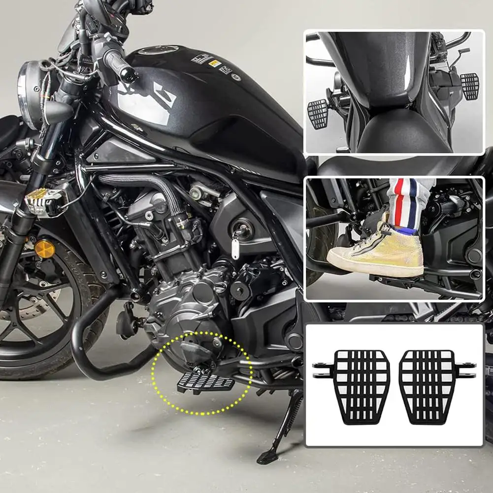 Мотоциклетът Педала Устойчива На Плъзгане, Които Разширяващо Крака, Поставка За Крака, Която Е Съвместима С Honda Cmx1100 Rebel1100 2021+