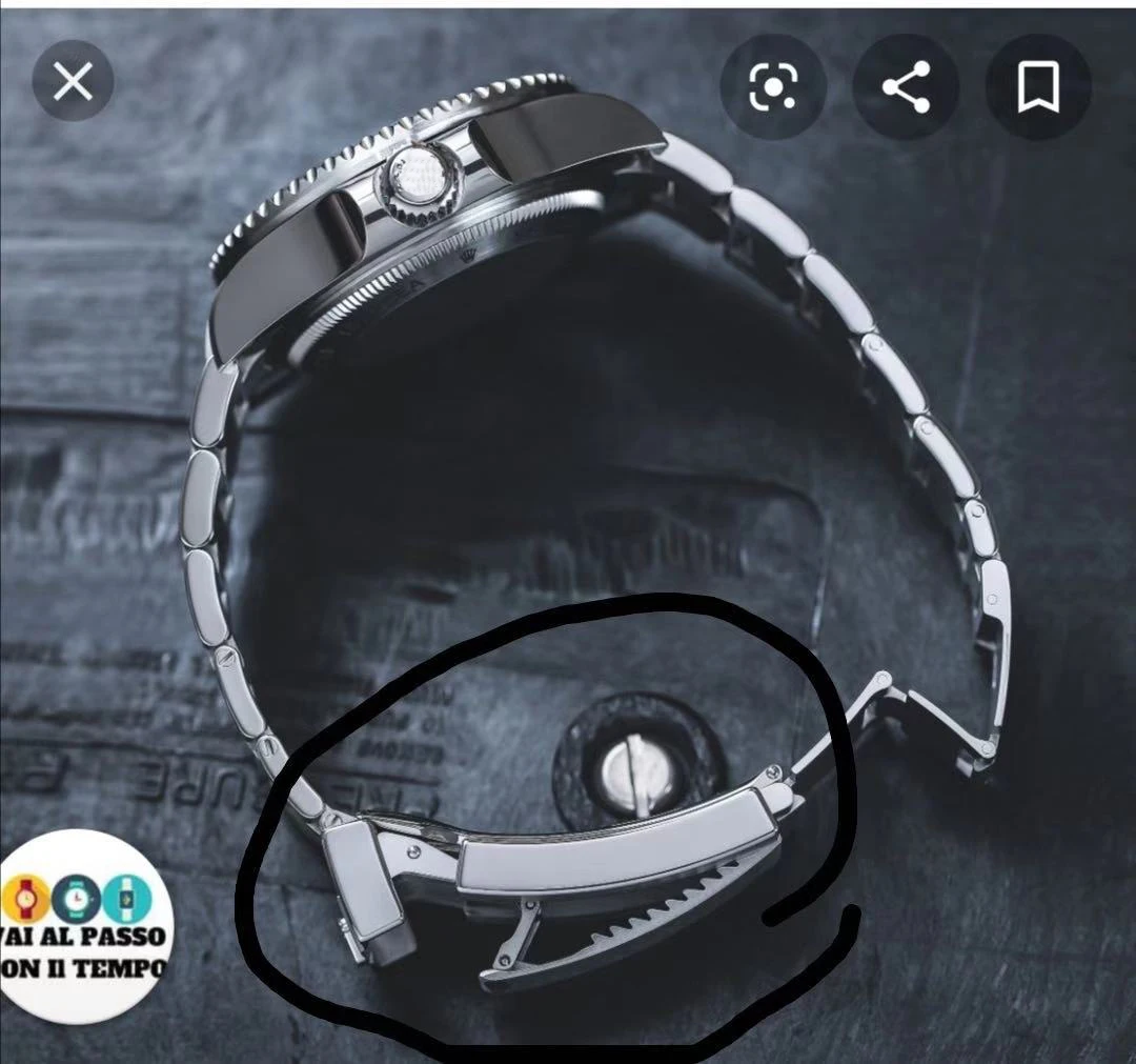 Мъжки Черни Сини Керамични Плъзгаща Закопчалка С Ключ Автоматични Механични Часовника 44 мм