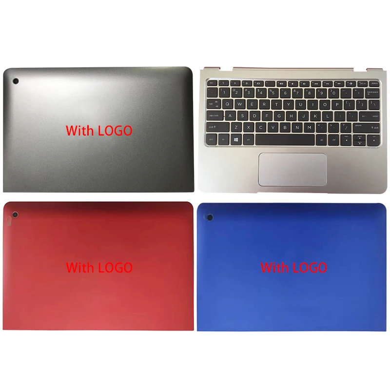НОВ лаптоп и LCD Дисплей на Задната част на Кутията/Акцент за ръце Горния Корпус За HP X2 210 G2 10-P
