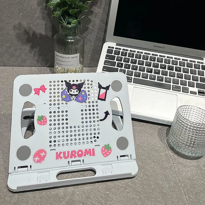 Нов Kawaii Sanrioed Поставка За iPad Мультяшная Креативна Поставка За Мобилен Телефон Аниме Kuromi Cinnamoroll Голям за монтиране на Стена За Отвеждане на Топлината