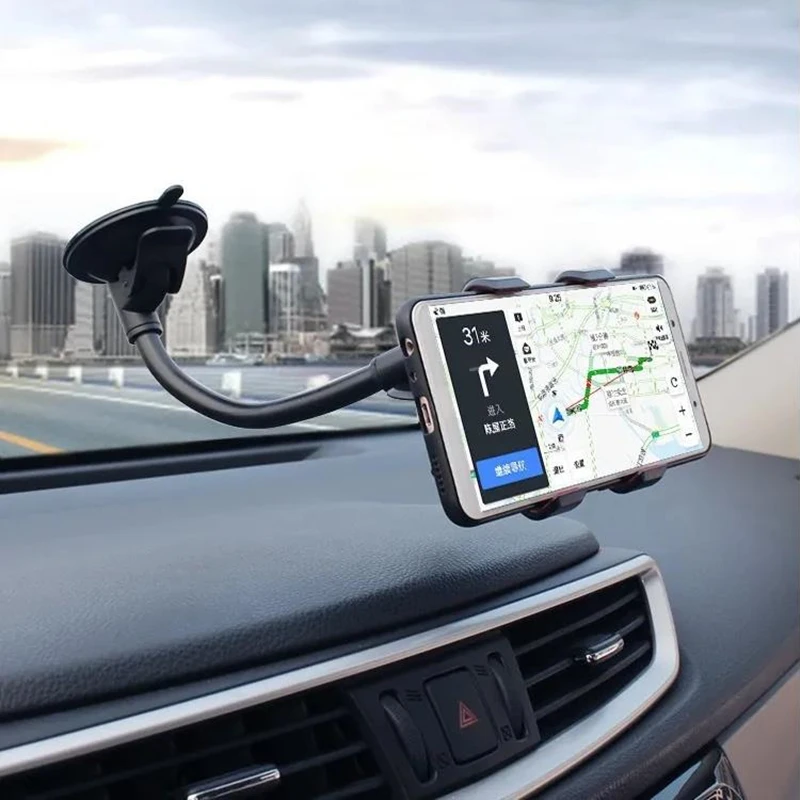 Нов Въртящ се На 360 ° Кола За Телефон Универсална за Монтиране На Таблото на Кола GPS, Стойки За Телефони Автоаксесоари Кола За Телефон