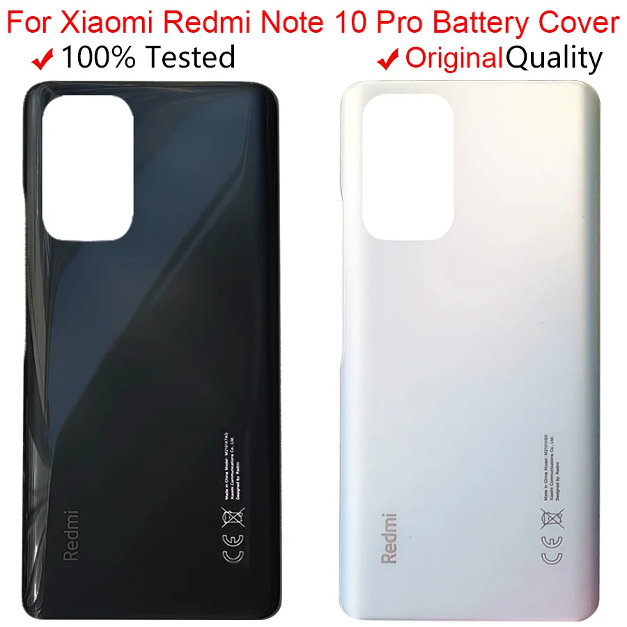 Нов За Redmi Note 10 Pro Батерия Стъклена Делото Замени 3D За Redmi note 10 pro max M2101K6I Средната Рамка на Притежателя на Корпуса