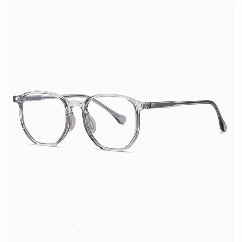 Нов Кръг Джанти TR90 Анти Синя Светлина Рамки За Очила Мъжка Мода Ретро Очила Дамски Леки и Удобни Очила За Късогледство