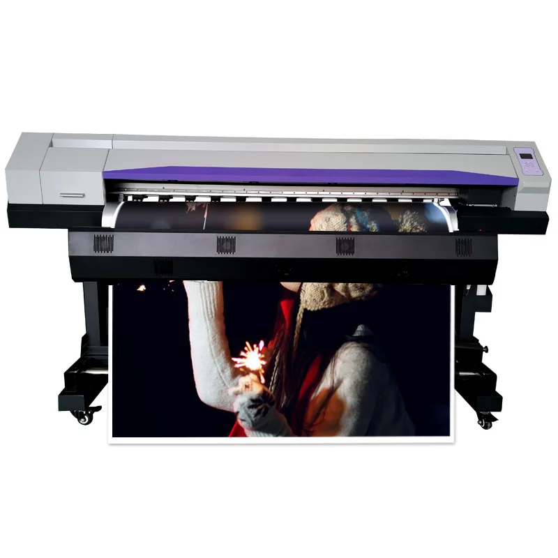Нова технология 1.6 m 1440 dpi гъвкав банер плотер еко сольвентный принтер производство с глава EPS i3200