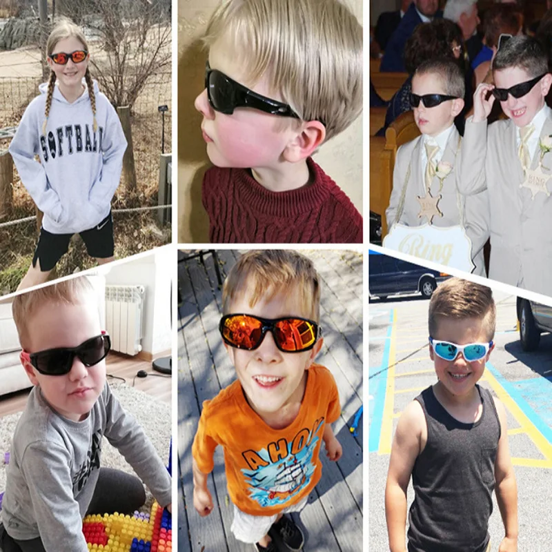 Нови Детски Спортни Слънчеви очила, Детски Маркови Слънчеви очила в стил пънк, Точки за Момчетата на Точки за Момичета на Рожден Ден, Колоездене, очила за Деца Lentes