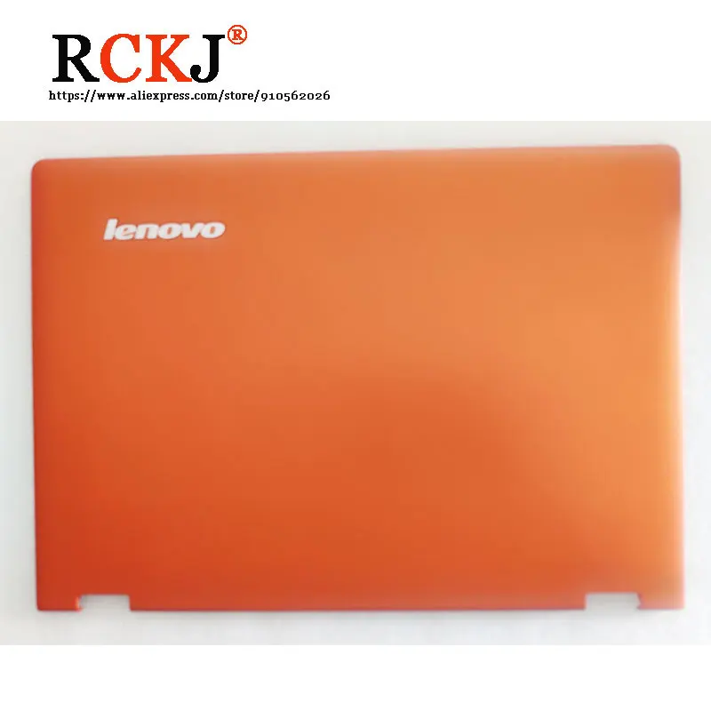 Оригинален и нов лаптоп Lenovo Yoga 2 11 LCD задната част на задната част на кутията/LCD задната оранжева капачка FRU AM0T5000300