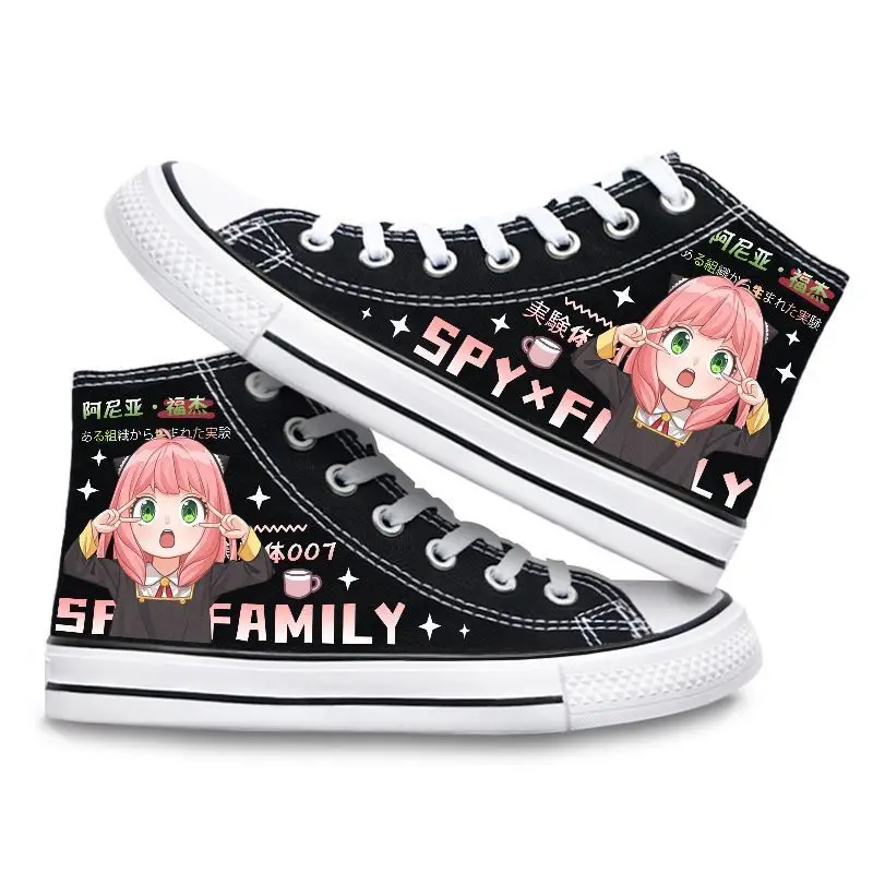 Парусиновая Обувки с Принтом аниме 