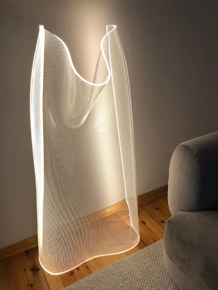 Под лампа престижно луксозна всекидневна с разтегателен атмосферни лампа спалня онлайн знаменитост вертикална настолна лампа