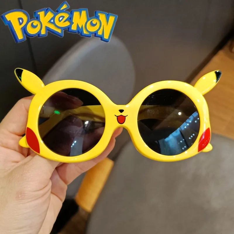 Покемон Пикачу Творчески Прекрасни Слънчеви Очила, Бижута Аксесоари за Слънчеви Очила За Момчета и Момичета, Защита От Uv Подарък За Рожден Ден
