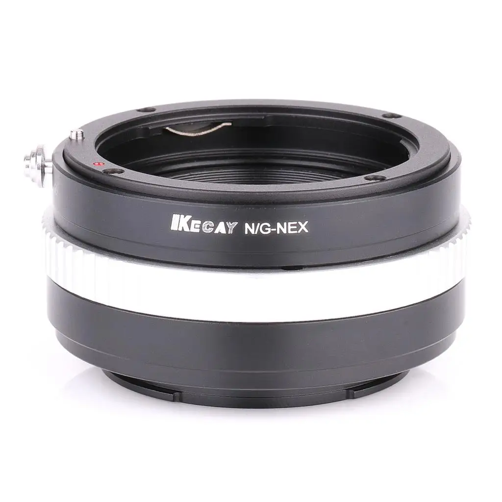 Преходни пръстен за закрепване на обектива KECAY за Nikon G F Mount/AI/G обектив на Sony E-mount NEX NEX-3 И NEX-3C NEX-3N NEX-5 Алфа A6000 A5000 4