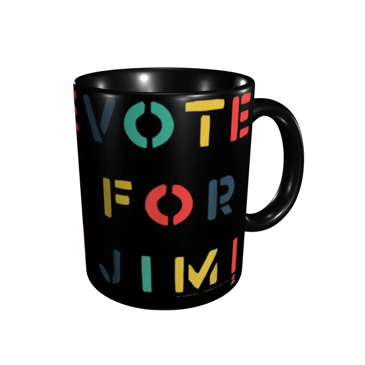 Рекламен Мъжки Джими Хендрикс и Официално са Гласували За Джими Леки Чаши с Качулка Забавни Чаши с Хумористичен Принтом Графични многофункционални чаши