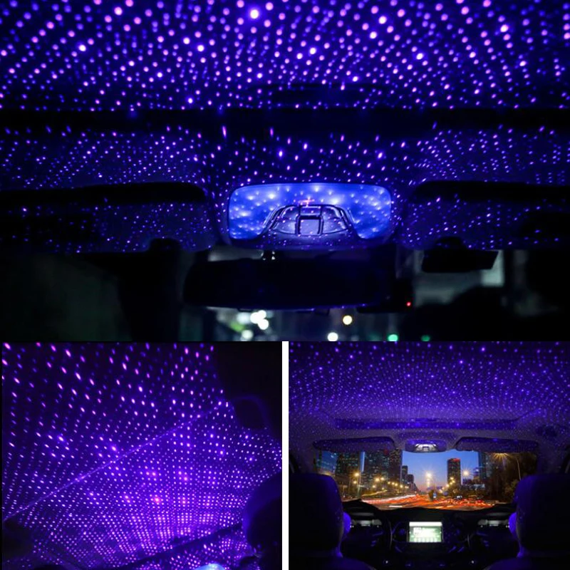 Романтична Led Авто Звезден лека нощ На Покрива, Проектор, Атмосферни Галактика, Лампа За Пикап Great Wall Haval H3 Subaru Forester XT Legacy