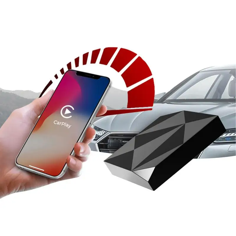 Скорост на Безжичен Адаптер Най-Бързият Безжичен Ключ Plug & Play 5 Ghz WiFi Автоматично свързване Plug & Play Практично За OEM Жични Автомобили