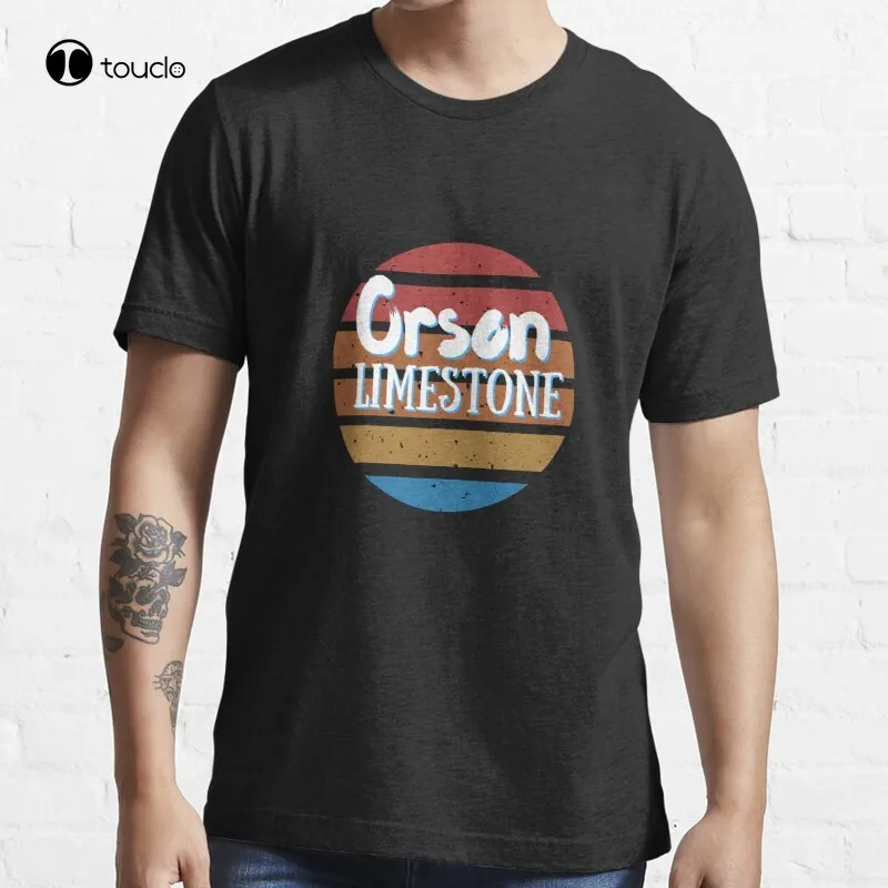 Тениска Orson Limestone Памучен Тениска Унисекс