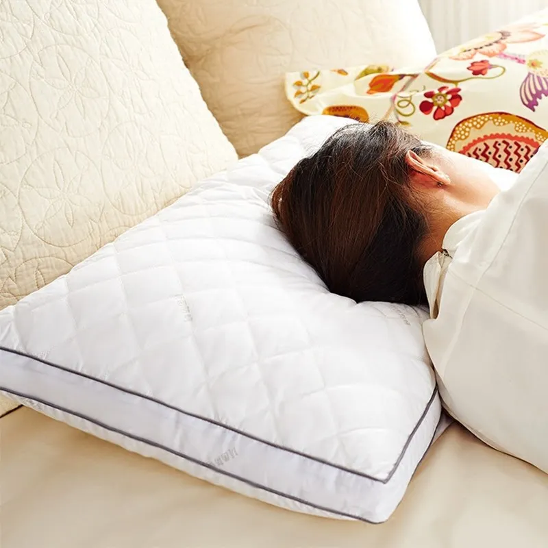 Хотелски облегалката за глава, защитени от кърлежи възглавница, супер мека възглавница за шията, единично моющаяся памучен възглавница за възрастни, мека и удобна защита от сънна