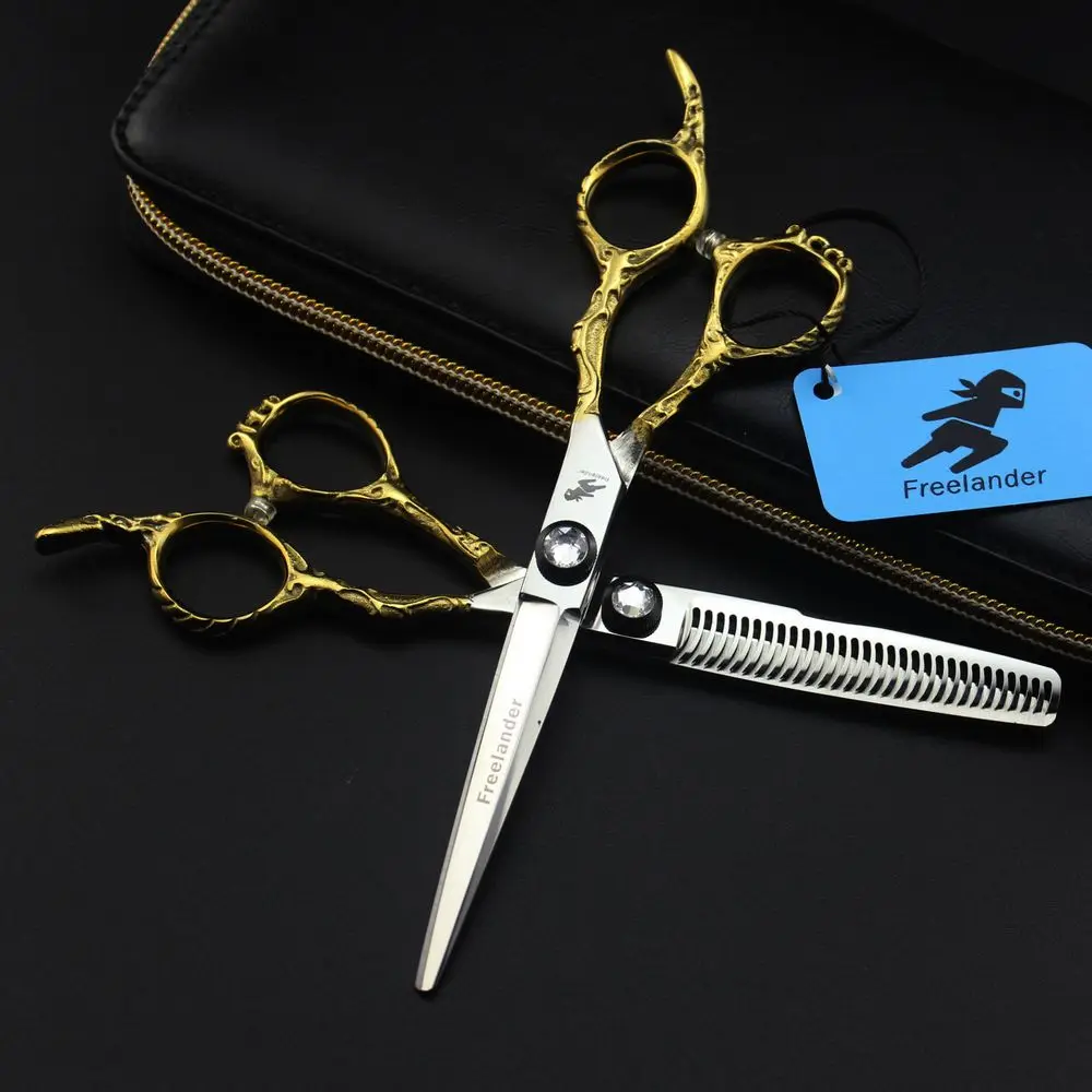 Япония 6 Инча Салон За Подстригване На Коса Фризьорски Ножици Ножица За Коса Професионални Фризьорски Ножици Набор От Макас