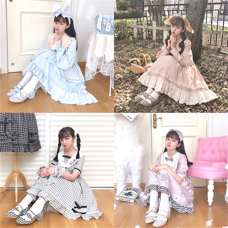 Японската Кавайная Обувки За Момичета, Лоли, Скъпа Студентски Обувки в стил Лолита