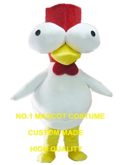 големи очи пиле мазот костюм по поръчка cartoony герой cosplay кралят костюм 3010