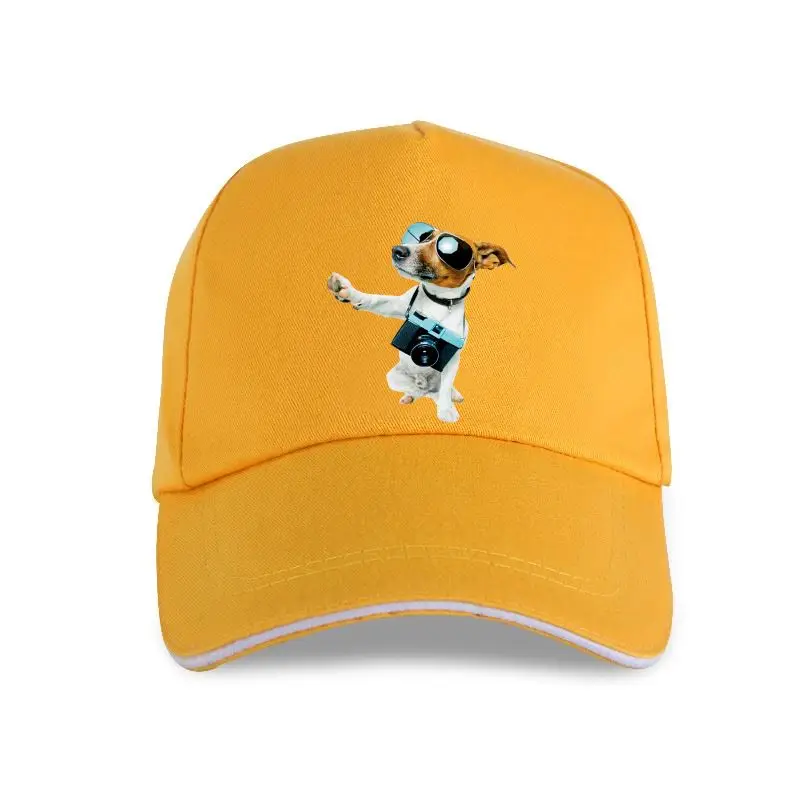 нова шапка, шапка, Хипстер, на хладно, Джак Ръсел, куче, фотограф, дизайн, Бейзболна Шапка, модни дамски сладко куче, ежедневни Блузи, Лятна Дамски Т-