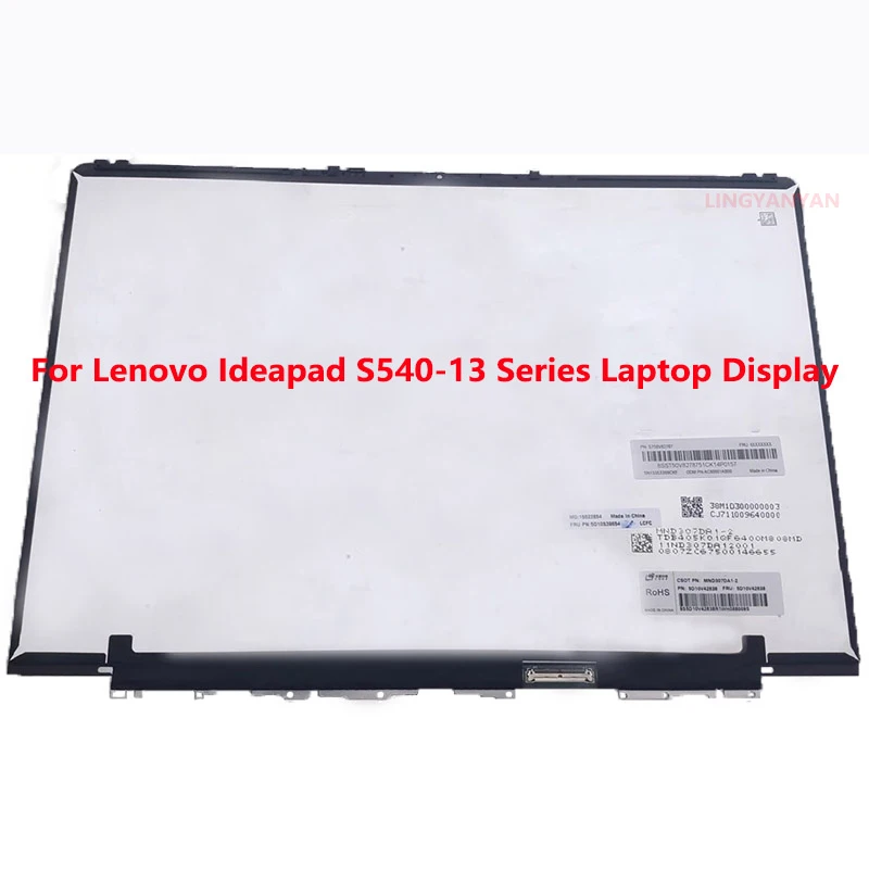 13,3 Инча N133GCA-GQ1 LCD дисплей за лаптоп 5D10S39673 5D10S39674 S540-13ITL смяна на екрана За Lenovo ideapad S540 13ITL