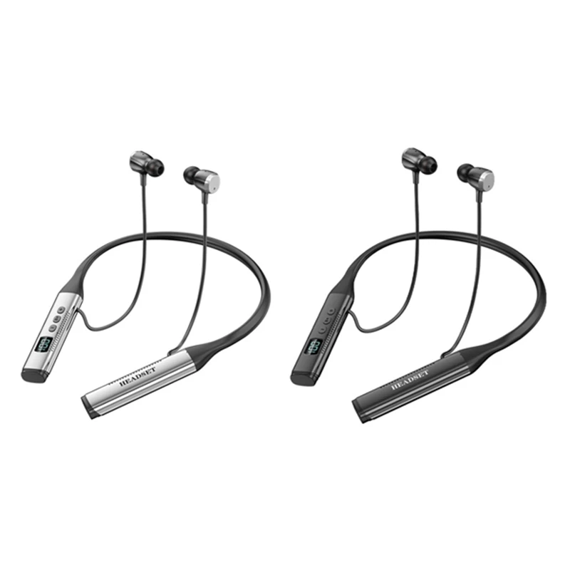 G886 100 Часа Bluetooth 5.3 слушалки Слушалки с Шейным Ръб Шумоподавляющая Спортни Слушалки С Аварийно Зареждане